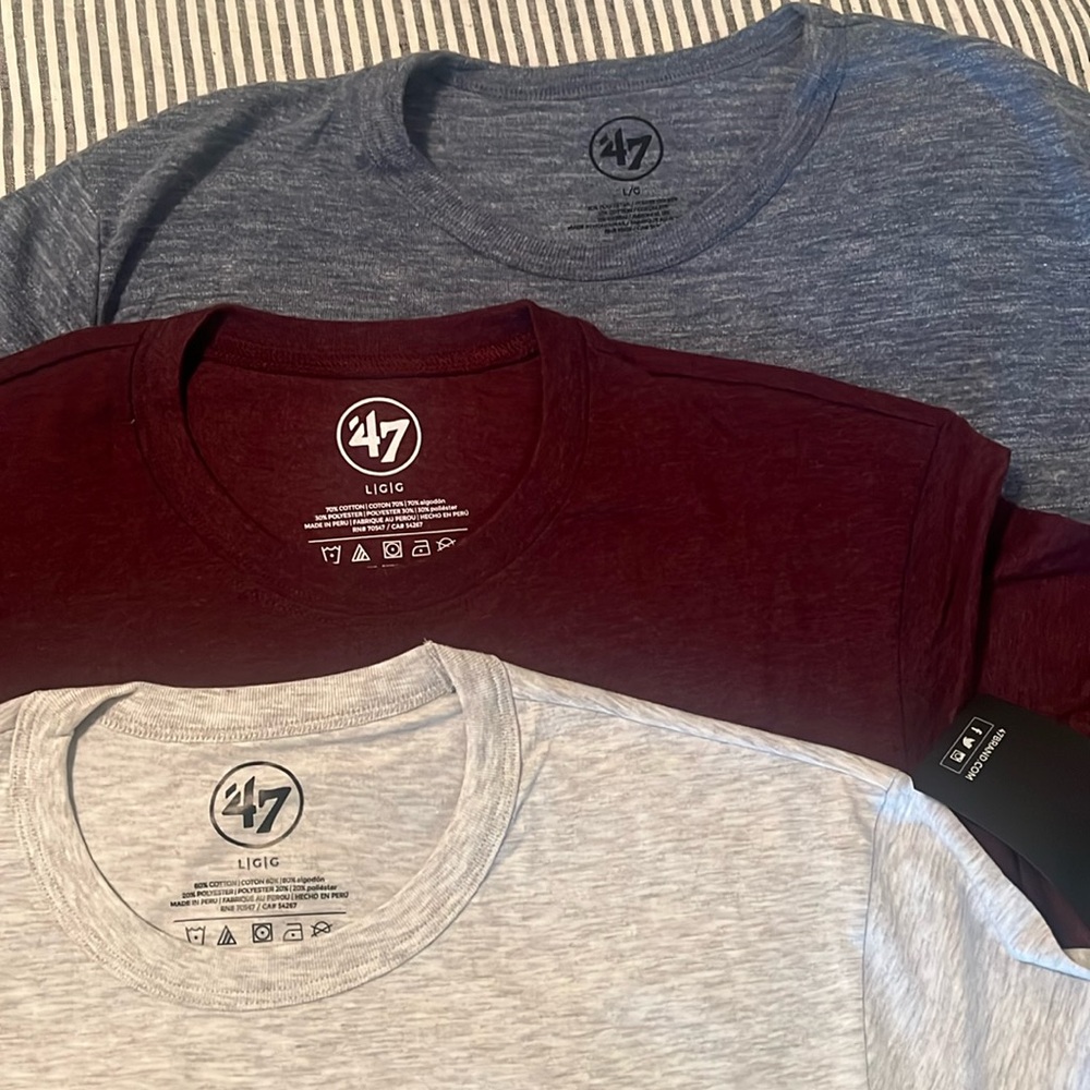 3 Short Sleeve 47 Brand Shirts